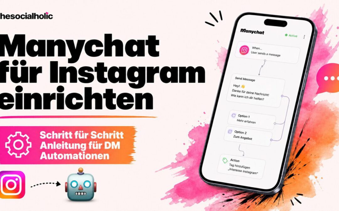 Manychat einrichten (deutsch) Klick für Klick
