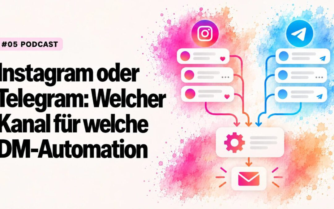 Instagram oder Telegram: Welcher Kanal für welche DM-Automation